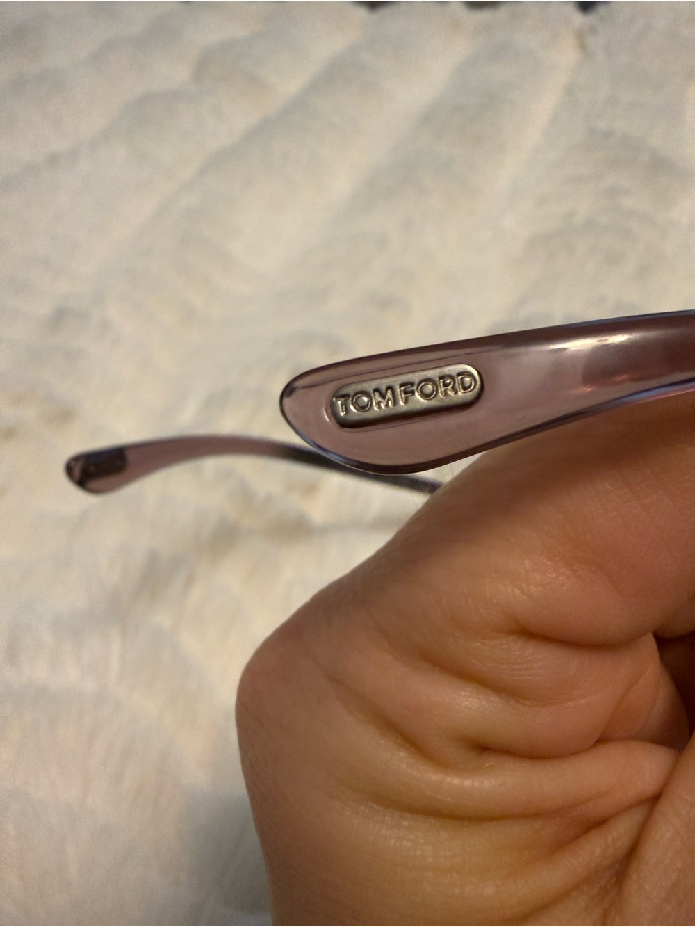Tom Ford Oversized Gray Gradient Sunglasses - Picture 2 of 5